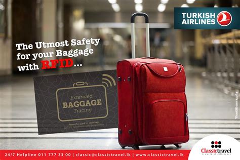 rfid baggage tracking turkish airlines|turkey baggage card.